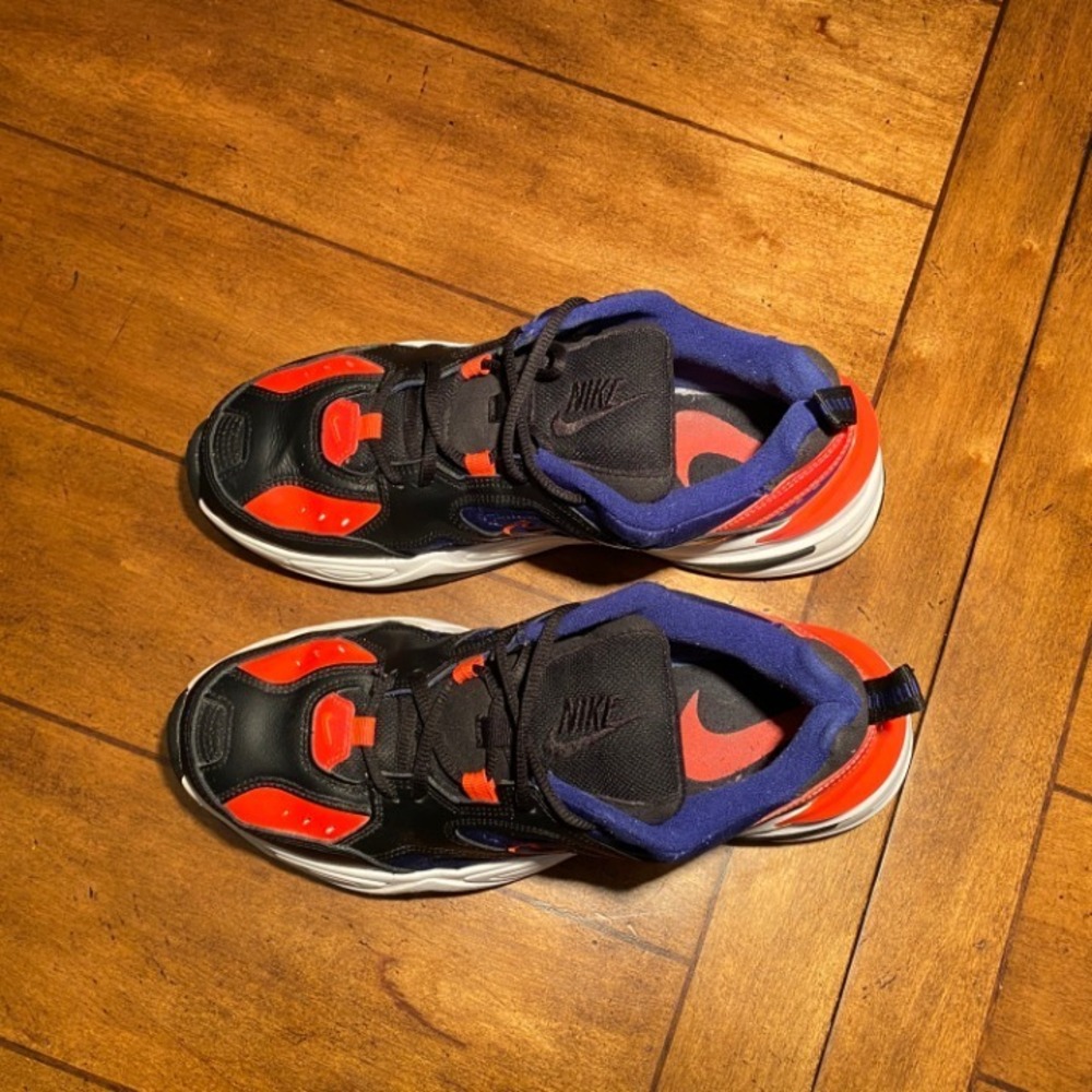 Nike M2K Tekno Sneakers Black/Blue/Pink - Picture 10 of 11